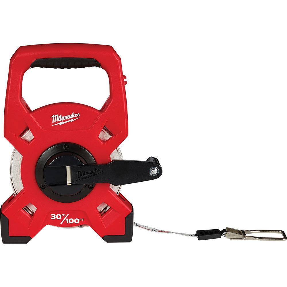 Milwaukee Tool 48-22-5330 Tape Measure 100' Long, 2" Width, White Blade