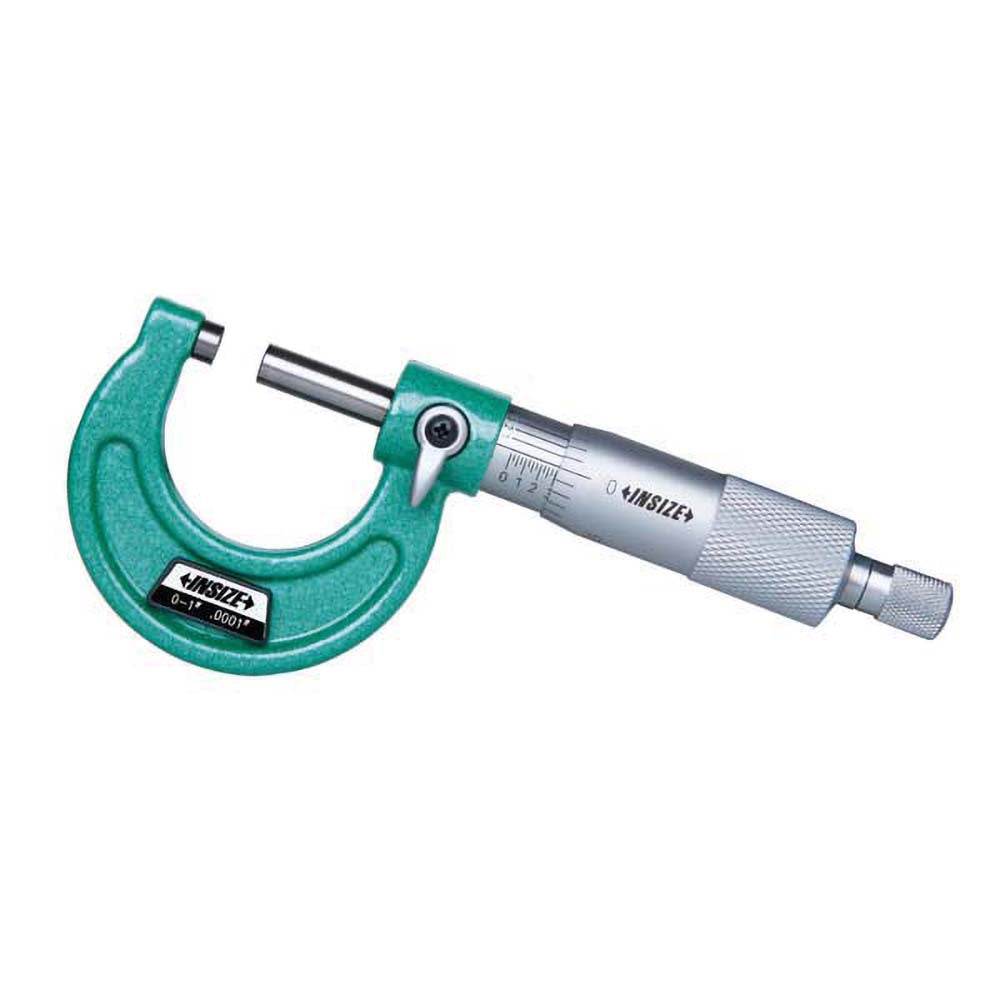 Insize USA LLC 3203-1A Mechanical Outside Micrometer 1" Range, 0.0001" Graduation