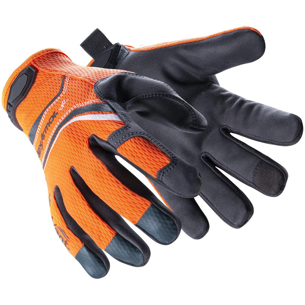 HexArmor 4074-L (9) Cut & Puncture Resistant Gloves Style Mechanic's Coating Material Uncoated Coating Coverage Uncoated Glove Type Cut, Puncture & Abrasion-Resistant ANSI/ISEA Cut Resistance Level A5 Primary Material Synthetic Leather