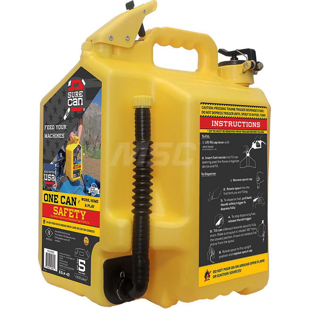 Sure Can SUR5SFD2 Safety Can 5 gal, Polyethylene