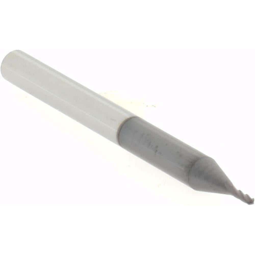 Accupro 29766250 Ball End Mill 0.031" Dia, 0.094" LOC, 4 Flute, Solid Carbide