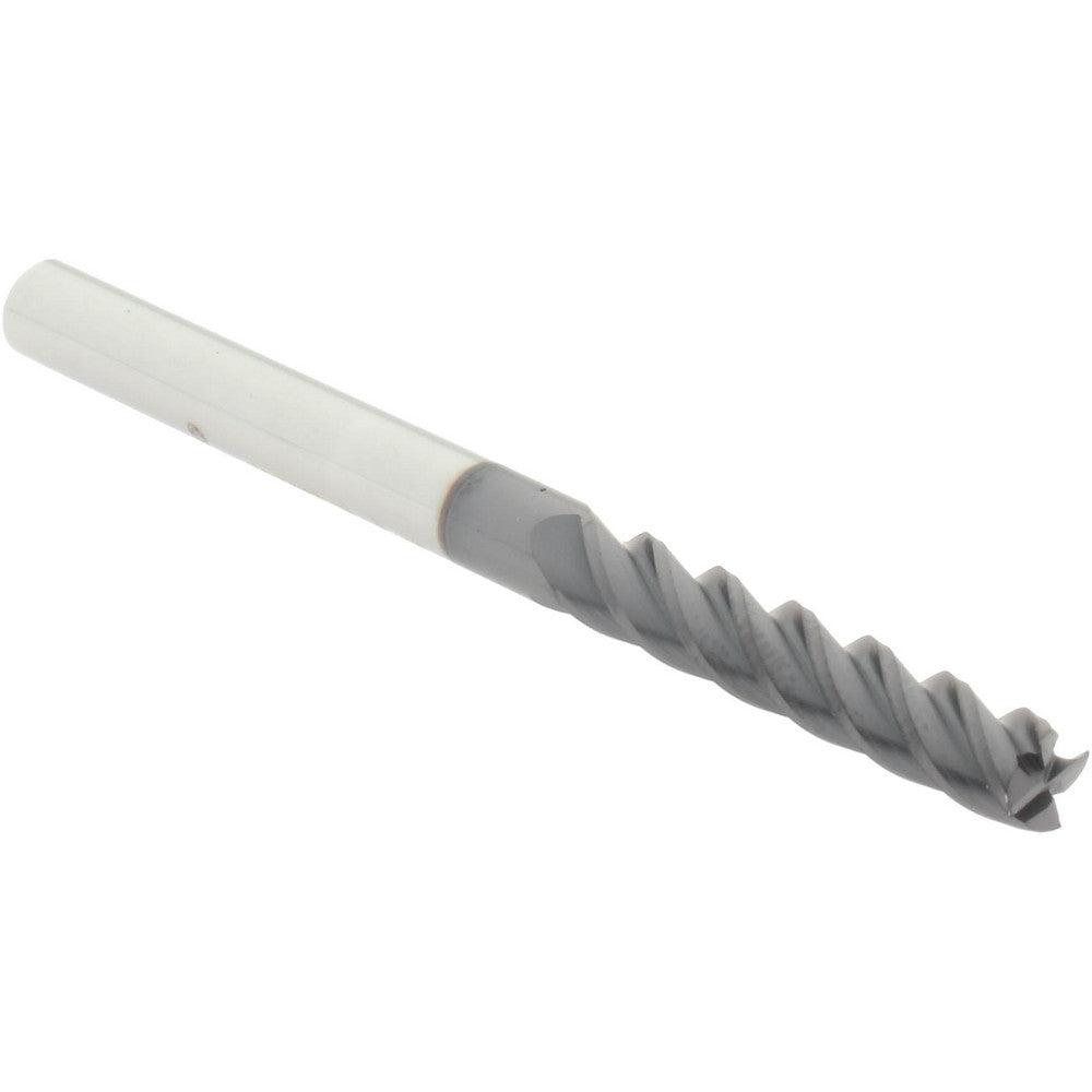 Accupro 29766516 Square End Mill 3/16" Dia, 1" LOC, 4 Flute, Solid Carbide