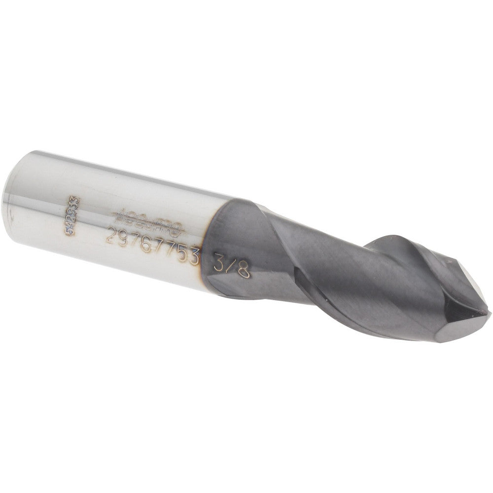 Accupro 29767753 Ball End Mill 0.375" Dia, 0.625" LOC, 2 Flute, Solid Carbide