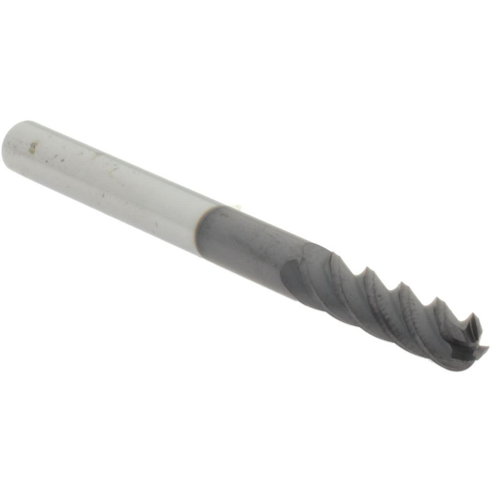 Accupro 29768553 Ball End Mill 0.188" Dia, 0.75" LOC, 4 Flute, Solid Carbide