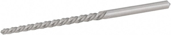 Hertel 72402944 Taper Pin Reamer #7/0 Pin, 0.0497" Small End, 0.0666" Large End, High Speed Steel
