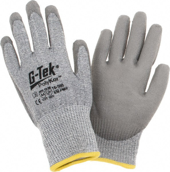PIP 16-560/M Cut, Puncture & Abrasion-Resistant Gloves G-Tek® 16-560, Size Medium, ANSI Cut A4, ANSI Puncture 4, Polyurethane, PolyKor