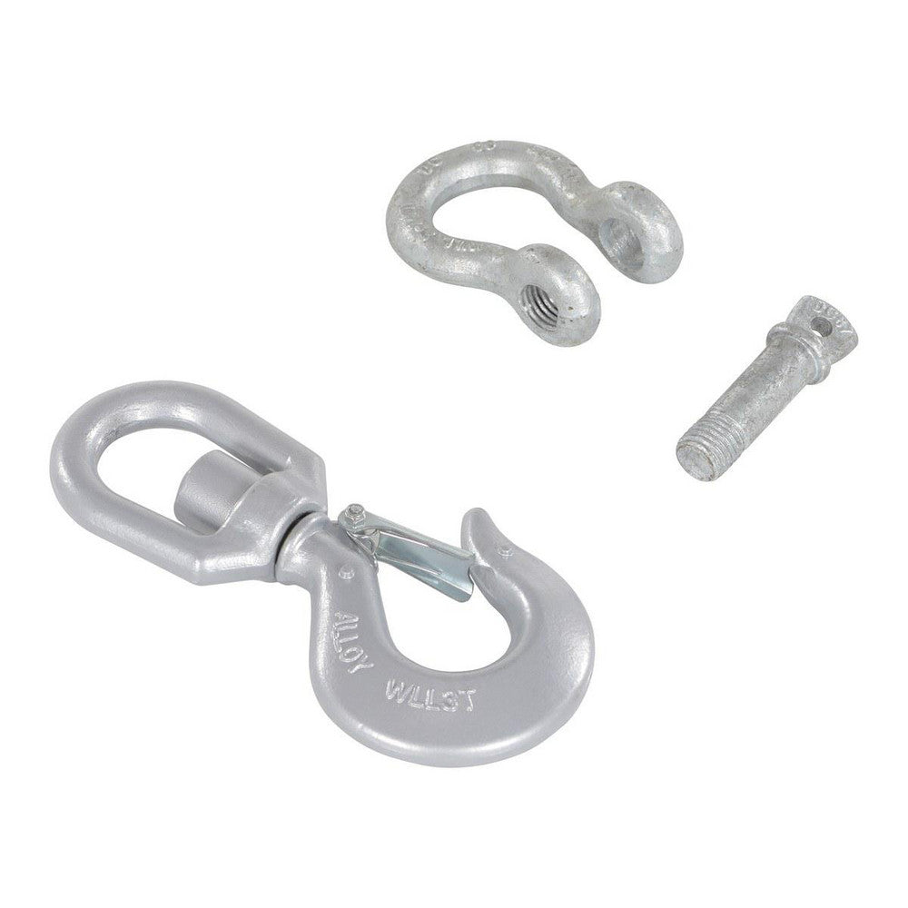 Vestil HOOK-S-6 3 Ton Capacity, Steel Swivel Hoist Hook