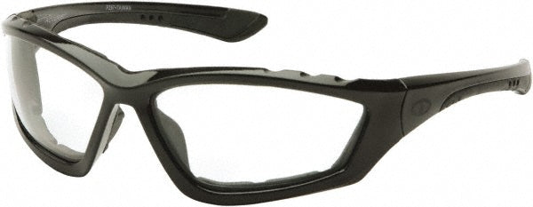 PYRAMEX SB8710DTP Safety Glass Anti-Fog & Scratch-Resistant, Polycarbonate, Clear Lenses, Full-Framed, UV Protection