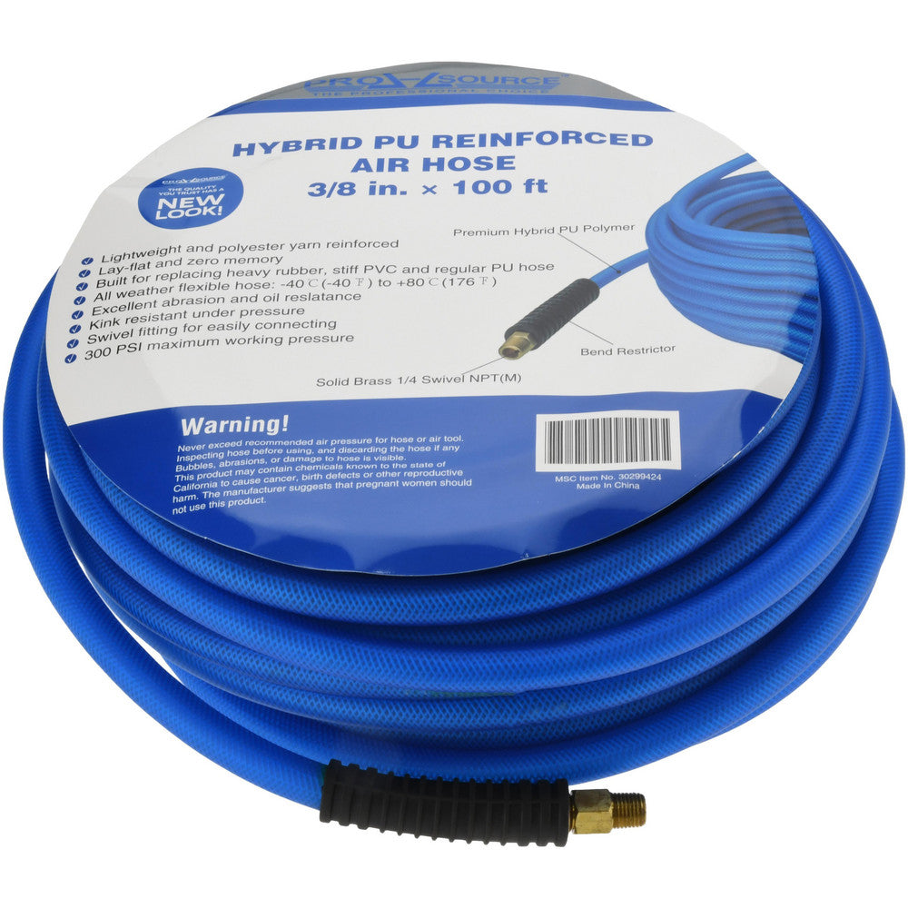 Pro-Source FA38100F Multipurpose Air Hose 3/8" ID, 100'