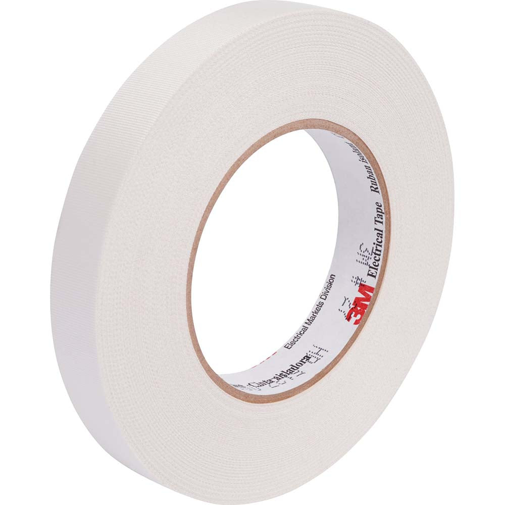 3M 7000005815 Electrical Tape 3/4" Wide, 66' Long, 7 mil Thick, White