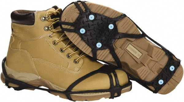Duenorth V3550170-L/XL Strap-On Cleat Spike Traction, Pull-On Attachment, Size 10 to 14