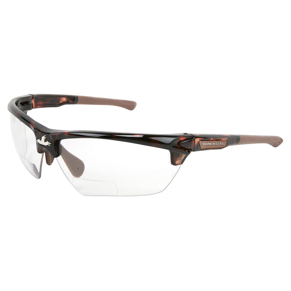 MCR Safety DM13H25PF Magnifying Safety Glasses 2.50, Clear Lenses, Anti-Fog, ANSI/ISEA Z87.1-2020