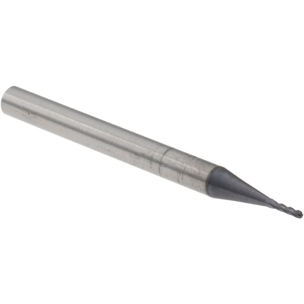 Kennametal 5824029 Ball End Mill 1/32" Dia, 5/64" LOC, 4 Flute, Solid Carbide