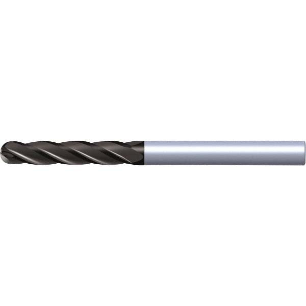 Kennametal 5824954 Ball End Mill 6.00 mm Dia, 30.00 mm LOC, 4 Flute, Solid Carbide