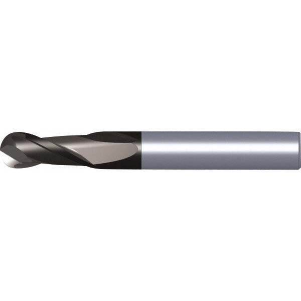 Kennametal 5874069 Ball End Mill 0.1575" Dia, 0.315" LOC, 2 Flute, Solid Carbide