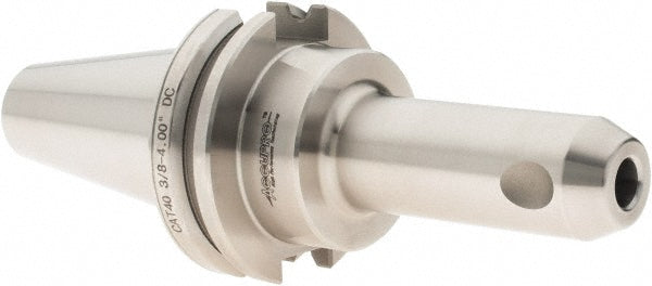 Accupro 771016 End Mill Holder CAT40 Taper, Dual Contact Taper Shank, 3/8" Hole Dia