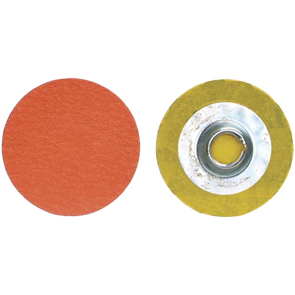 Norton 66261043379 Quick-Change Disc Speed-Lok TS, 1-1/2" Disc Dia, 120 Grit, Ceramic Alumina, Coated