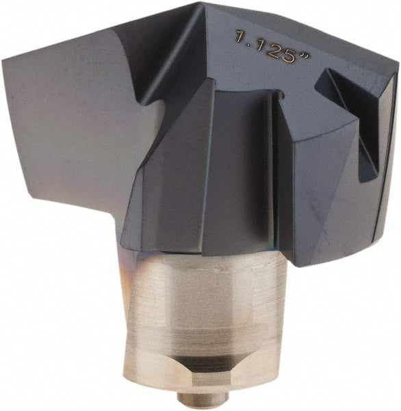 Iscar 5567705 Replaceable Drill Tips ICP1125 IC908, 1.1250" Dia, 28.58 mm Dia, 140 deg Point, IC908