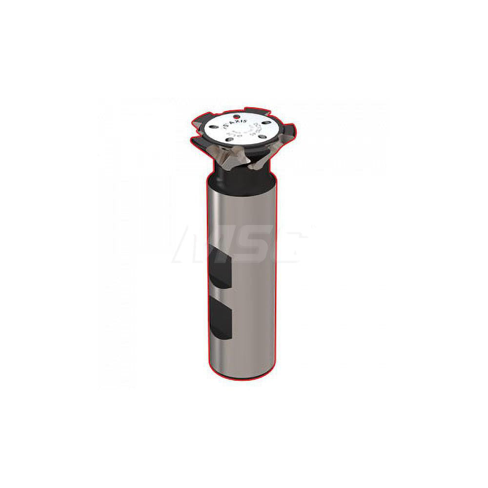 5th Axis DC1750-45 Indexable Dovetail Cutters Included Angle 45.00 Cutting Diameter 1.791 in Shank Diameter (Inch) 1.0000 Shank Type Cylindrical Compatible Insert Size Code DC1750-B Overall Length (Decimal Inch) 4.00 Number Of Cutter Inserts 5 Through Coolant