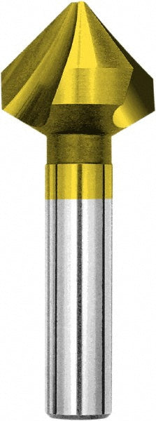 Magafor 84483412700 Countersink 1/2" Head Dia, 82.00 deg Included Angle, 3 Flute, Cobalt Steel, Right Hand Cut