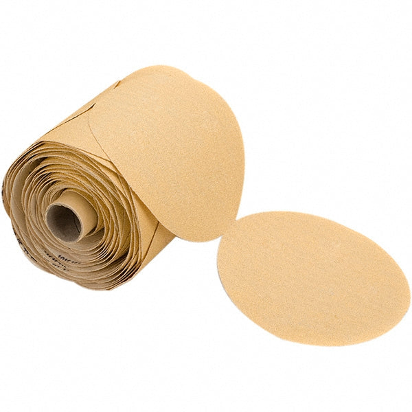 Mirka 23-314-080 PSA Disc Roll 5" Disc Dia, 80 Grit, Aluminum Oxide