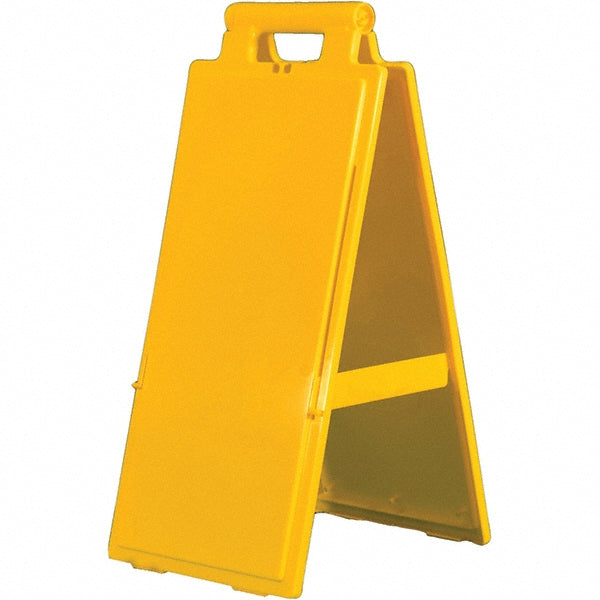 PRO-SAFE 03-600-33 Blank - No Legend, 11" Wide x 24" High, Polypropylene A-Frame Floor Sign