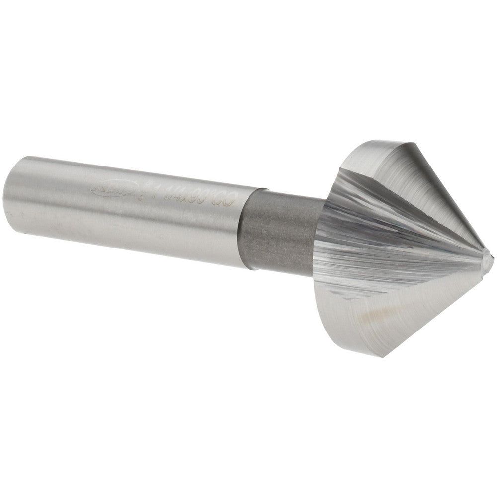 Keo 919-000-288 Countersink 1-1/4" Head Dia, 90.00 deg Included Angle, 3 Flute, Cobalt Steel, Right Hand Cut