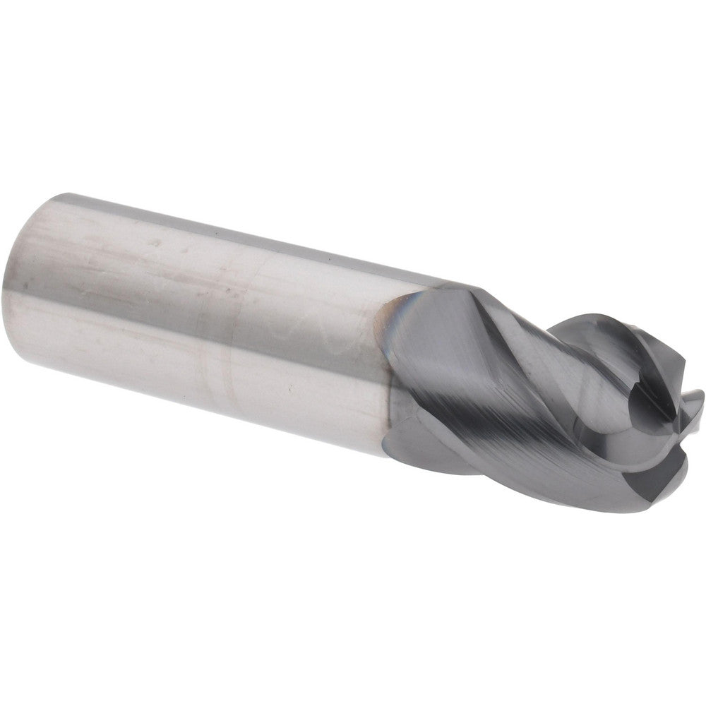 Accupro 95169905 Corner Radius End Mill 3/4" Dia, 7/8" LOC, 38 deg Helix, Corner Radius End, Centercutting Series HS