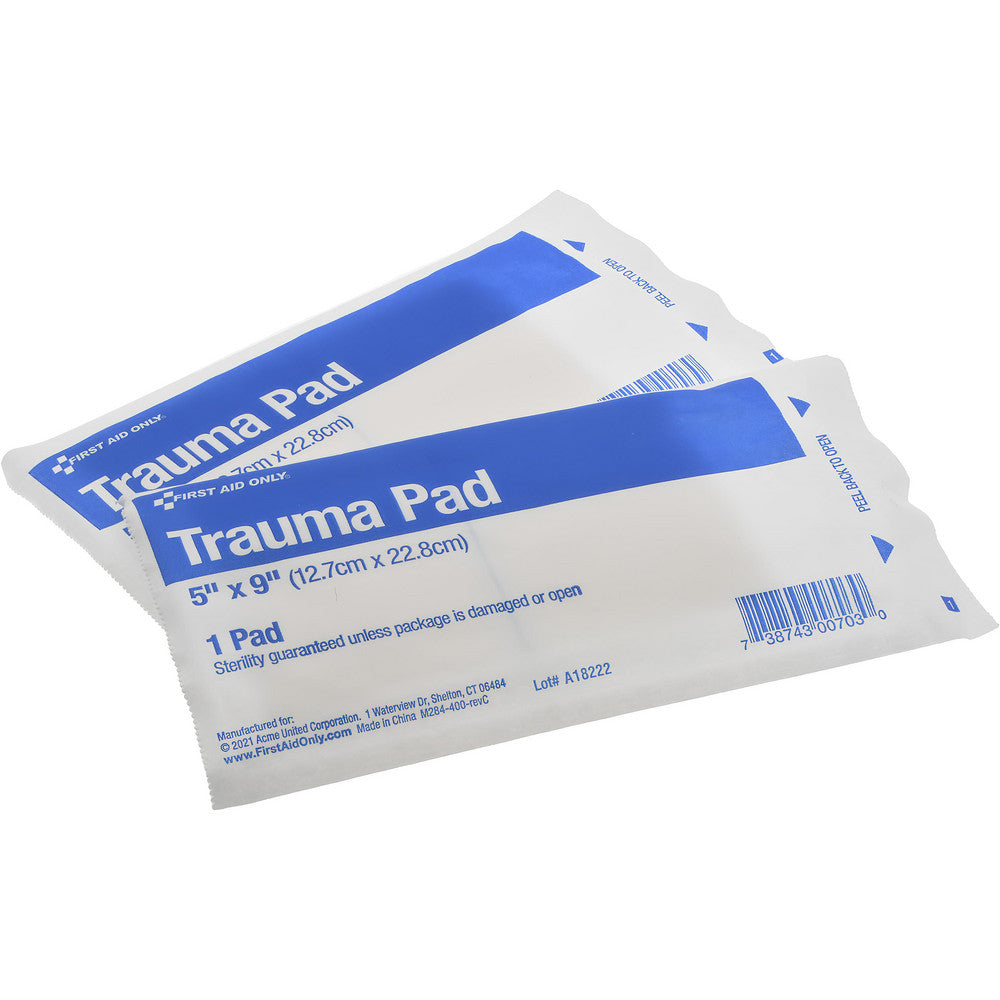 First Aid Only FAE-6024 2 Qty 1 Pack 9" Long x 5" Wide, Trauma Pad