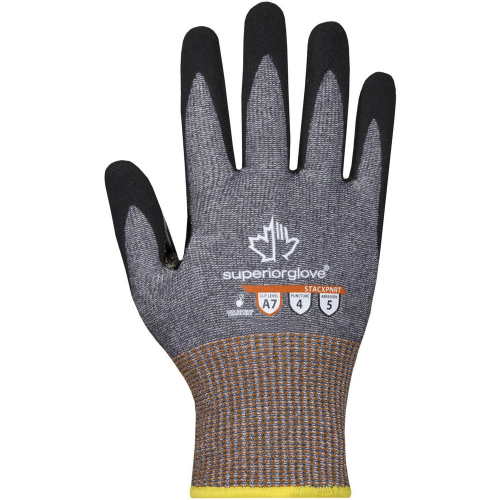 Superior Glove Works STACXPNRT-8 Cut, Puncture & Abrasion-Resistant Gloves Superior Glove Works STACXPNRT, Size Medium, ANSI Cut A7, ANSI Puncture 4, Micropore Nitrile, Engineered Yarn