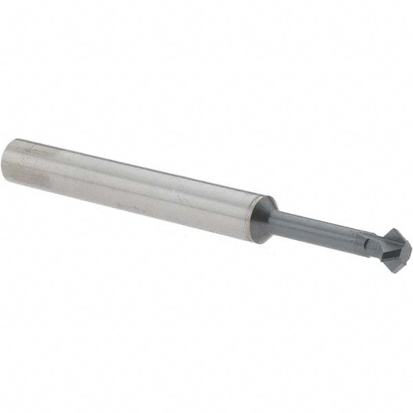 Accupro 31585383 Double Angle Milling Cutter 90 °, 1/4" Cut Dia, 1/8" Cut Width, 1/4" Shank Dia, Solid Carbide