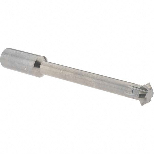 Accupro 31642564 Double Angle Milling Cutter 90 °, 1/2" Cut Dia, 0.187" Cut Width, 1/2" Shank Dia, Solid Carbide