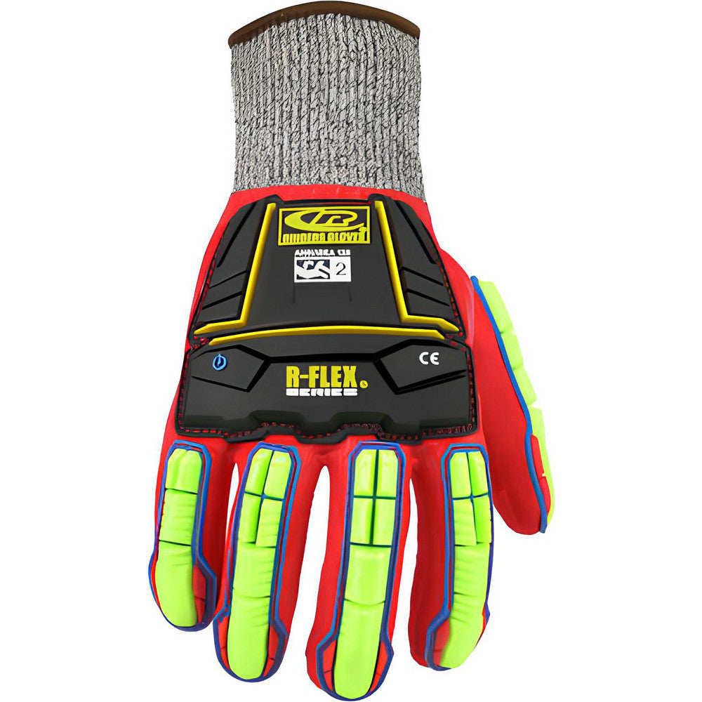 Ringers Gloves 068G-11 Cut, Puncture & Abrasion-Resistant Gloves Ringers R068, Size X-Large, ANSI Cut A6, ANSI Puncture 5, Nitrile, HPPE