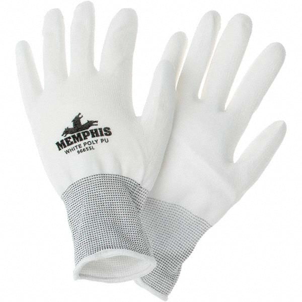 MCR Safety 96655L Work Gloves MCR Safety 96655, Size Large, Polyurethane-Coated Polyester, General Purpose