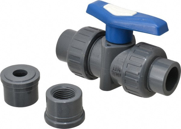 Simtech TBB 101 1 005 True Union Manual Ball Valve 1/2" Pipe, Full Port