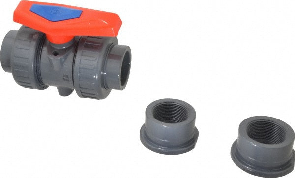Simtech TBB 101 1 015 True Union Manual Ball Valve 1-1/2" Pipe, Full Port