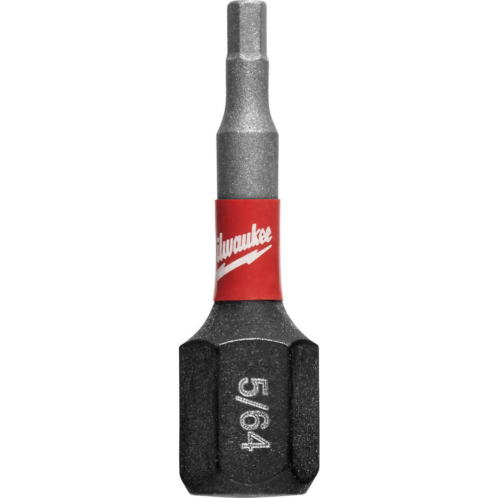 Milwaukee Tool 48-32-4701 Hex Screwdriver Bits Ball End No Measurement Type SAE Drive Size (Inch) 1/4 Hex Size (Inch) 5/64 Overall Length (Inch) 1