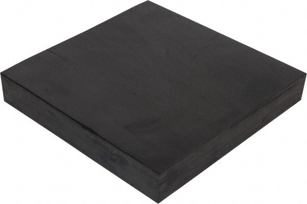 Value Collection 31937626 Rubber Sheet Neoprene Spring Blend, 2" Thick, 12" Wide, 1' Long, Black