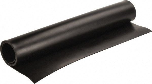 USA Industrials BULK-RS-N70-301 Rubber Sheet Neoprene Spring Blend, 1/8" Thick, 24" Wide, 3' Long, Black