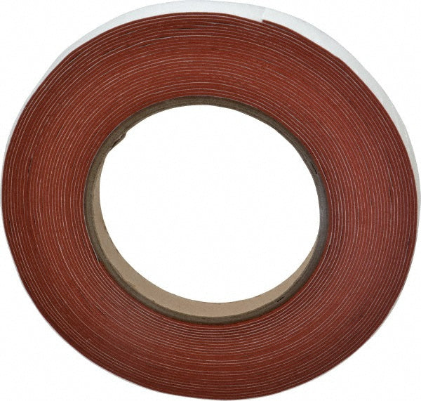 USA Industrials BULK-RS-S50FDA-234 Rubber Roll Silicone, 0.0300, 1/2" Wide, 30' Long, Red