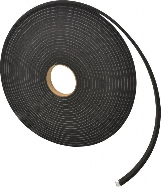D.A.R. Industrial Prods. Inc. 31943640 Roll Closed Cell, Neoprene-Blend Spring Rubber, 3/4" Wide, Black