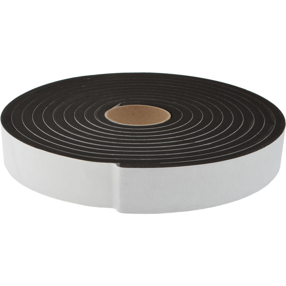 D.A.R. Industrial Prods. Inc. 31943780 Roll Closed Cell, Neoprene-Blend Spring Rubber, 2" Wide, Black