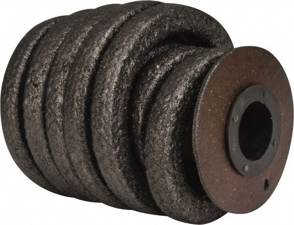 D.A.R. Industrial Prods. Inc. 31952492 1/2" x 7.3' Spool Length, Graphite Impregnated Aramid Compression Packing