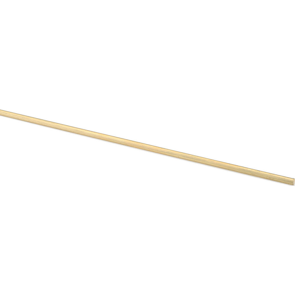 Value Collection CURD01322 Brass Round Rod 7/32" Dia, 72" Long, Alloy 360
