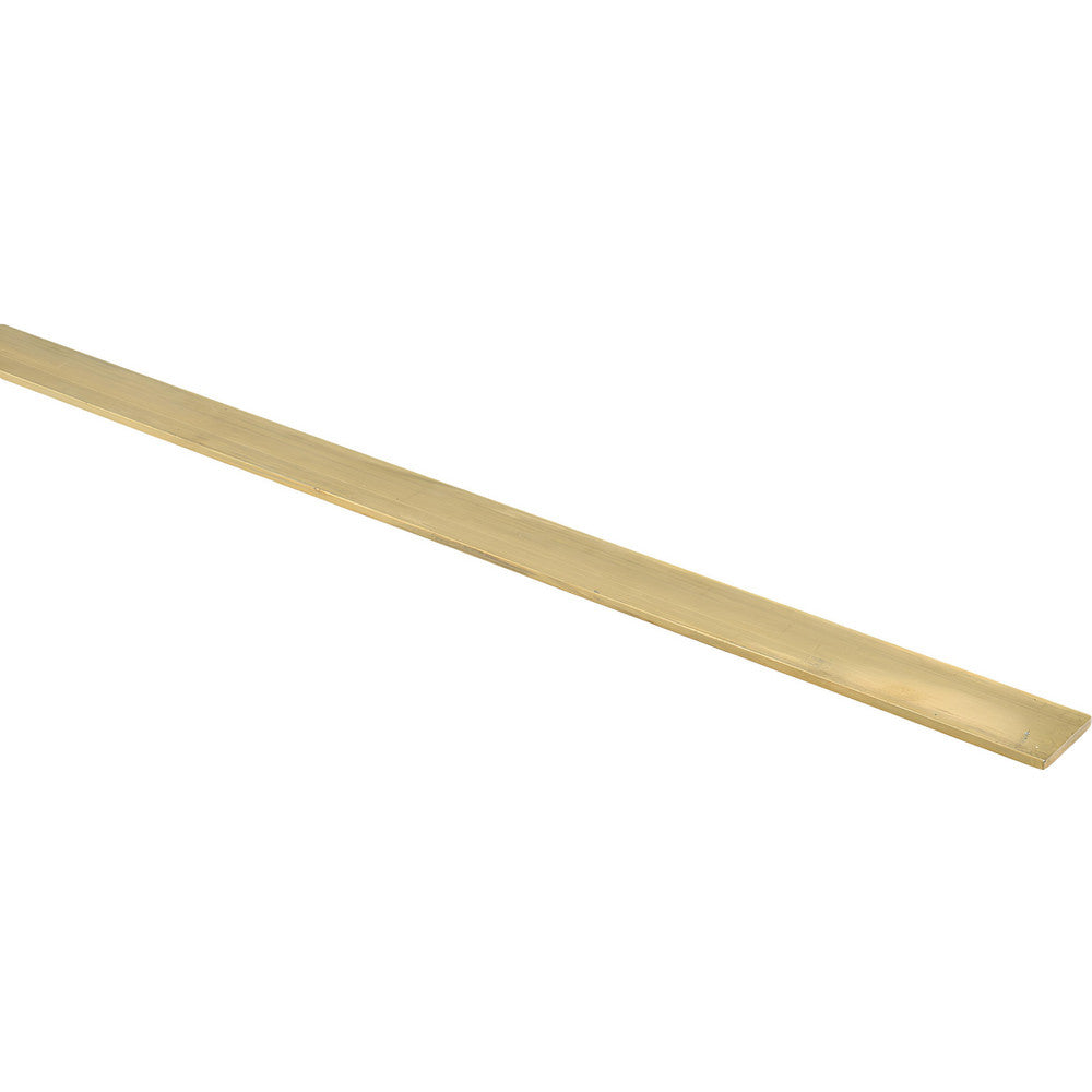 Value Collection CUREC009456 1 Inch Wide x 1/8 Inch Thick x 72 Inch Long, Brass Rectangular Bar