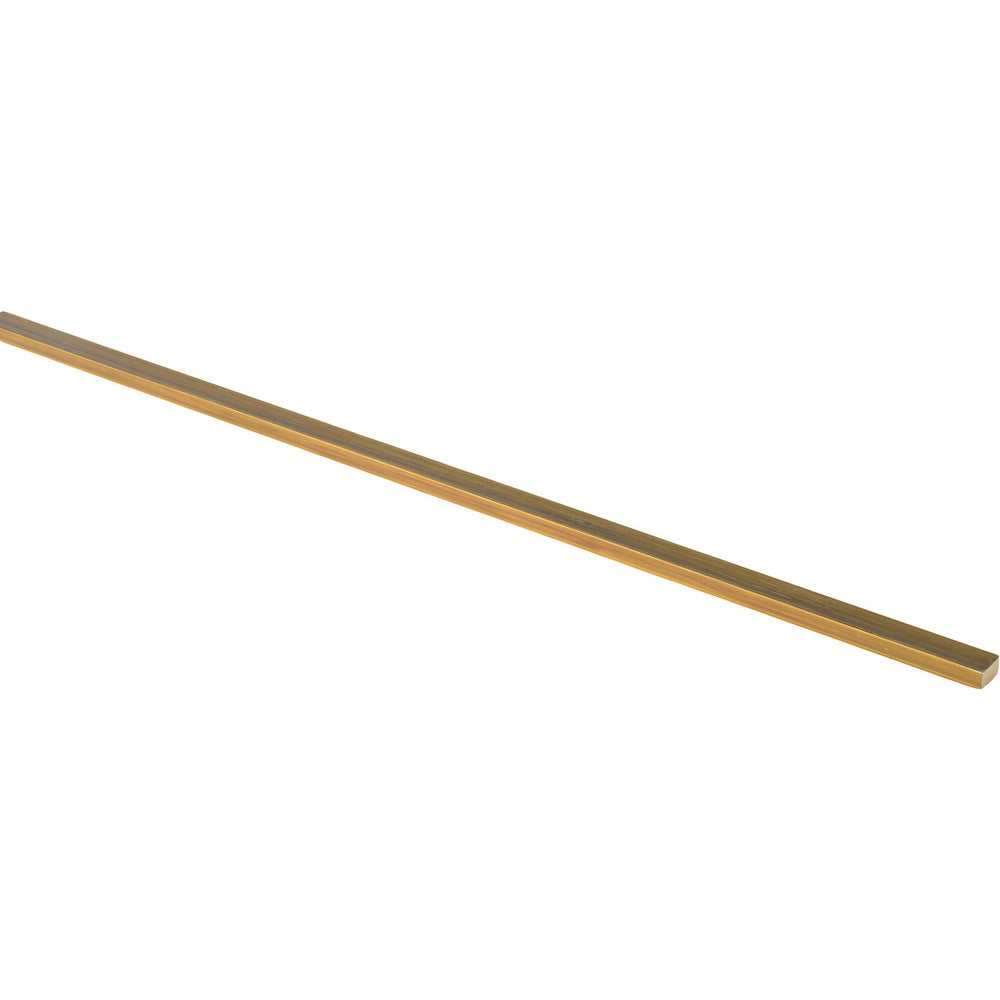 Value Collection CUREC00275 1/2 Inch Wide x 1/4 Inch Thick x 72 Inch Long, Brass Rectangular Bar
