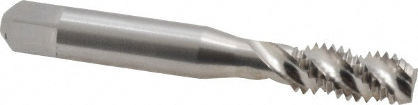 Balax 40123-010 Spiral Flute Tap 3/8-16, UNC, 3 Flute, Modified Bottoming Chamfer, 3B Class of Fit, Powdered Metal, Bright/Uncoated Finish
