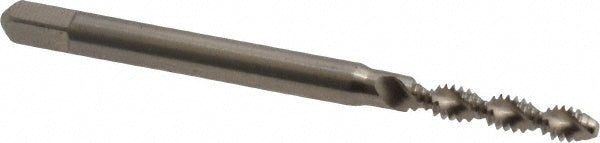 Balax 40023-010 Spiral Flute Tap #4-40, UNC, 2 Flute, Modified Bottoming Chamfer, Powdered Metal, Bright/Uncoated Finish