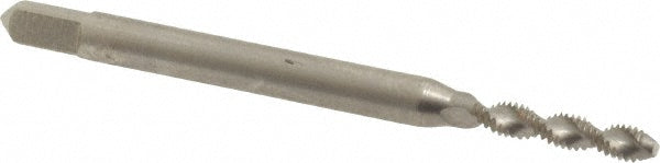 Balax 43003-010 Spiral Flute Tap M2.5x0.45, Metric Coarse, 2 Flute, Modified Bottoming Chamfer, 4H Class of Fit, Powdered Metal, Bright/Uncoated Finish