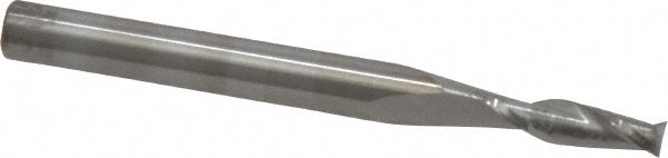 Kyocera SGS Precision Tools 30317 Square End Mill 9/64" Dia, 1/2" LOC, 2 Flute, Solid Carbide